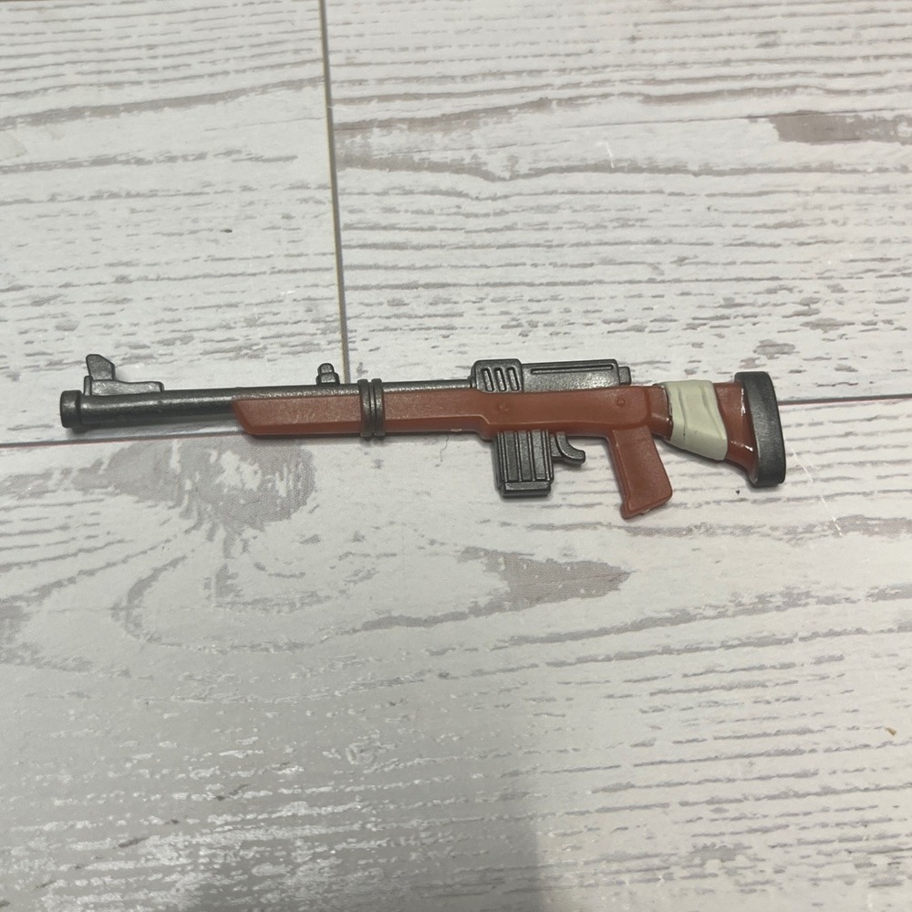 Fortnite Hunting Rifle Action Figure Accessory Brown Silver 3.5 Inch 6603